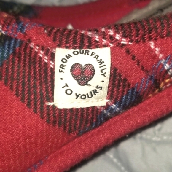 MAMA Bear Dearfoams plaid slippers - Picture 6 of 7